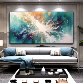 Hand Painted Oil Painting Large Acrylic Oil Painting On Canvas Abstract Painting Canvas Original abstract canvas wall art contemporary Painting F (style: 01, size: 40x80cm)