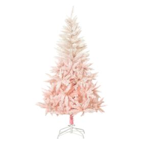 5ft Unlit Spruce Artificial Christmas Tree with Realistic Branches and 450 Tips, Pink (Option: Pink-1000x180x200 mm)